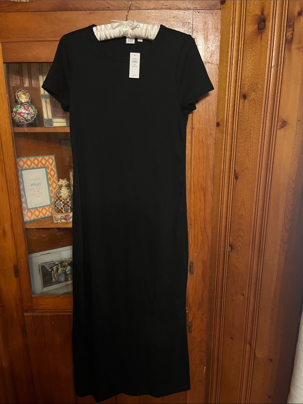 GAP Modern Ribbed Maxi Dress Sz. MP NWT